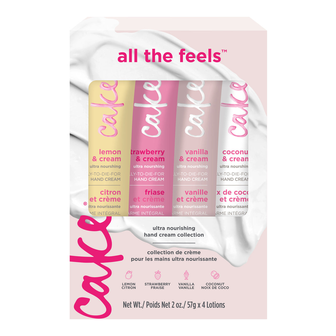 Ultra Nourishing Hand Cream Collection, 4 x 60 mL