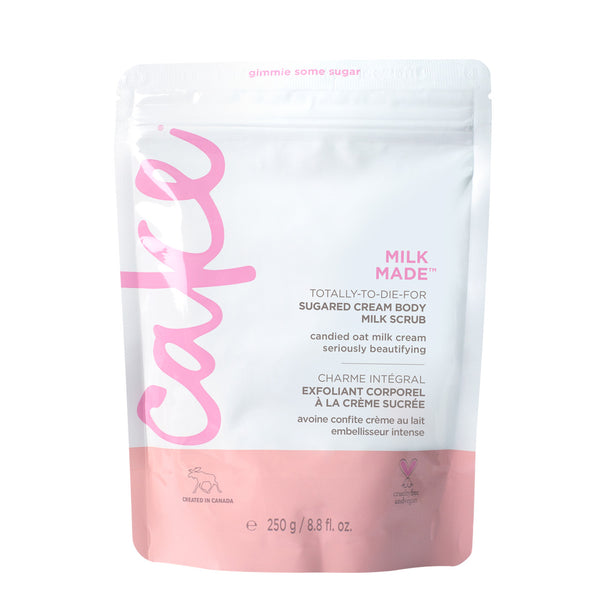 Milk Made Sugared Cream Body Milk Scrub, 250 g