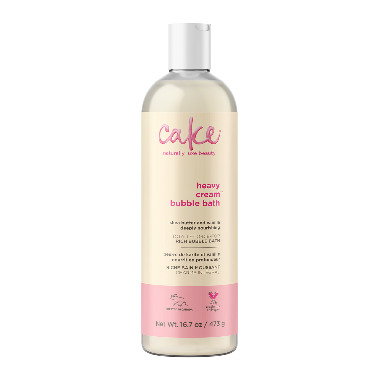 Heavy Cream Bubble Bath, 473 mL