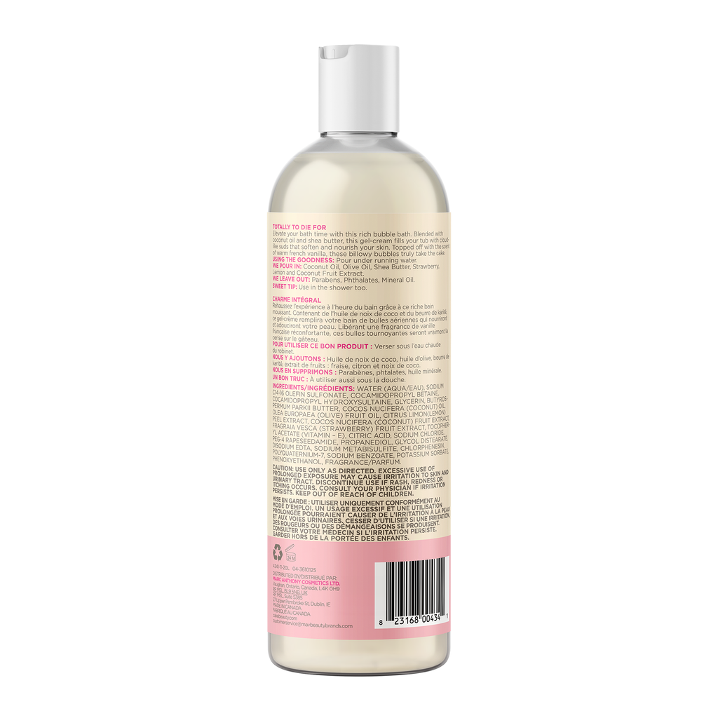 Heavy Cream Bubble Bath, 473 mL