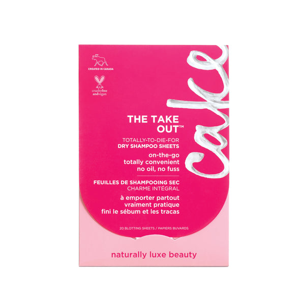 The Take Out  Dry Shampoo Sheets, 20 Blotting Sheets